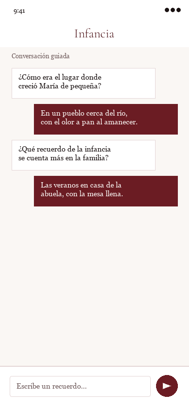 Conversación guiada